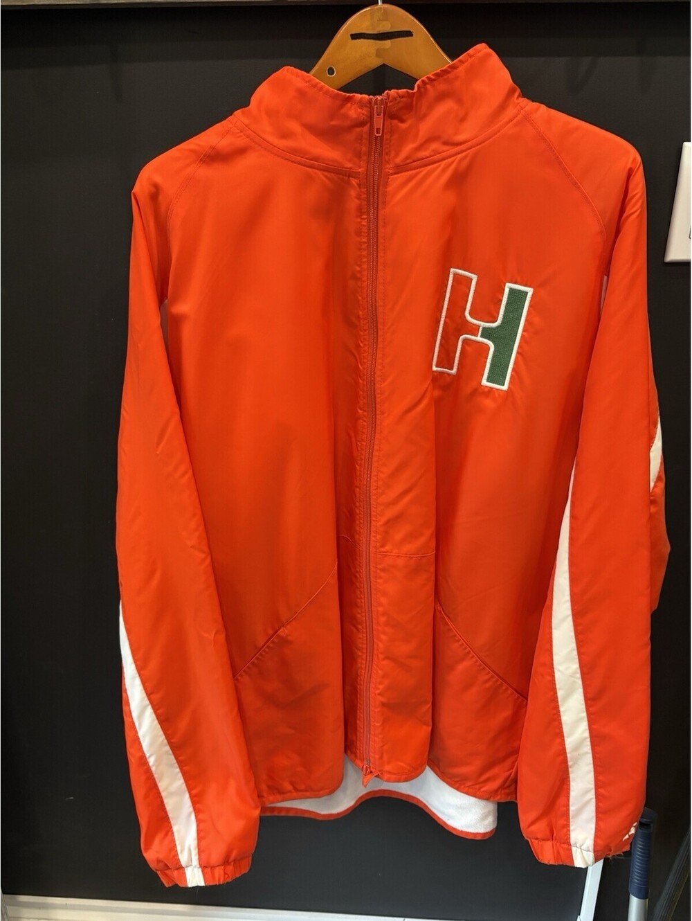 Vintage Russel Athletics Miami Hurricane NCAA Football Jacket